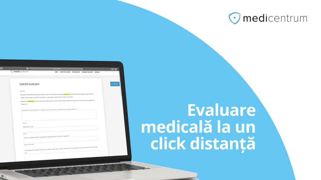 Platformă de evaluare medicală la distanță - Medicentrum.ro. 1 85179364 144467400350553 3323225525031272448 o