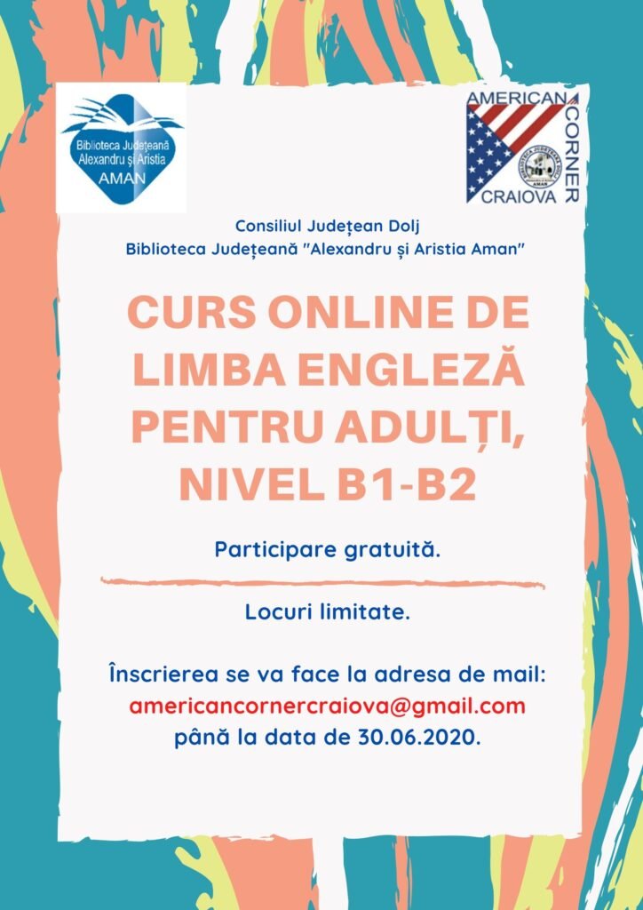 curs online de limba engleză pentru adulți nivel b1 b2