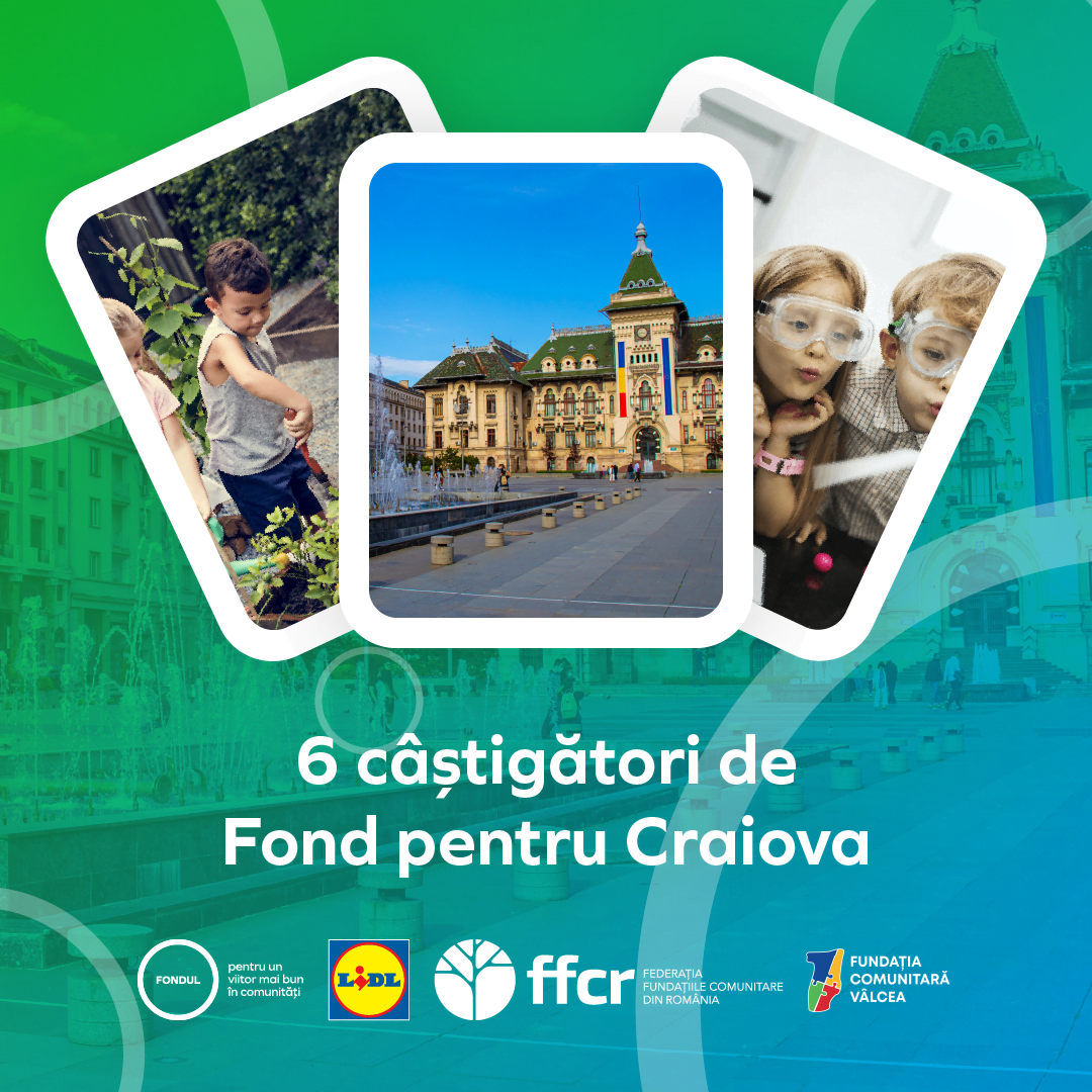Craiova vizual anuntare castigatori Fond