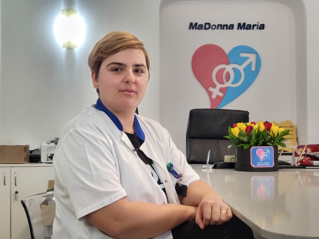 <strong>Consultații ginecologice gratuite, la spitalul MaDonna Maria. Cum poți beneficia</strong> 5 Dr. Cristina David, medic specialist obstetrică-ginecologie.