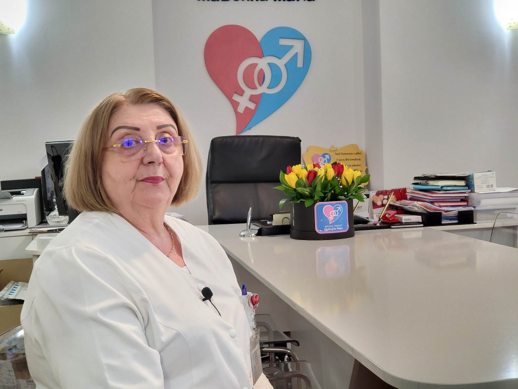 <strong>Consultații ginecologice gratuite, la spitalul MaDonna Maria. Cum poți beneficia</strong> 4 dr. Leontina Șurtea, medic primar obstetrică ginecologie, director medical spitalul MaDonna Maria.