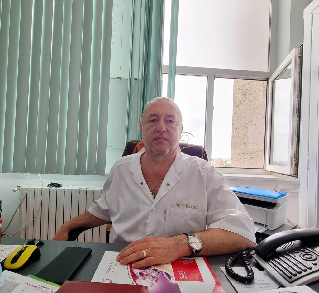 Prof.univ. dr Dan Grecu, șeful clinicii de Ortopedie și Traumatologie de la SCJU Craiova