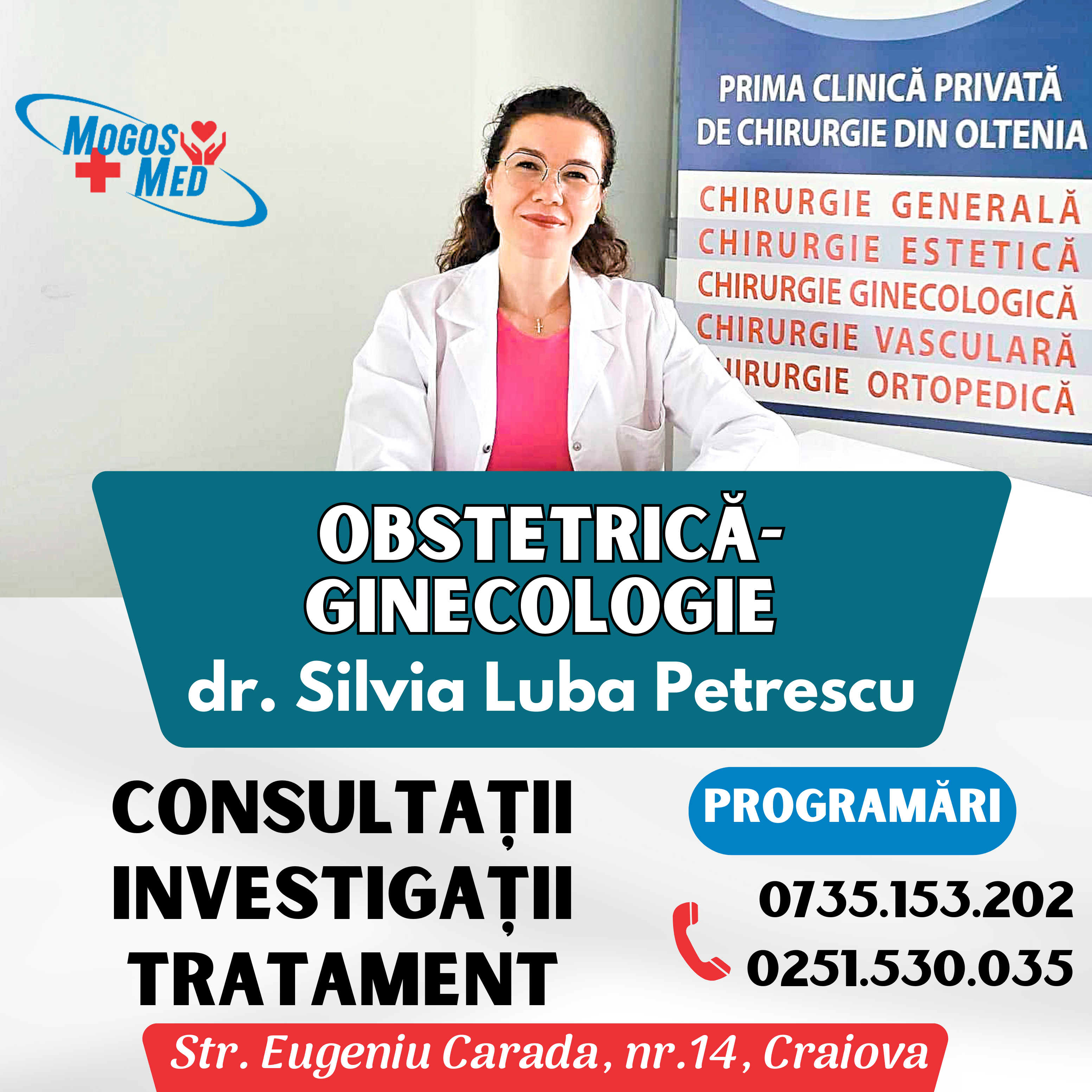 Fibromul uterin. Ce trebuie să știi? 2 Teal And White Modern Medical Center Instagram Post 3