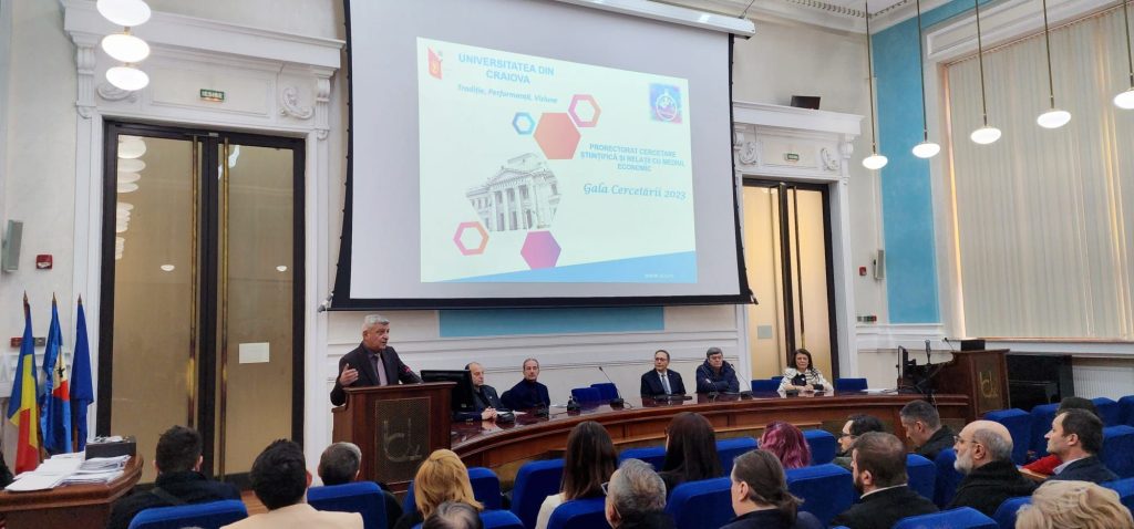 Gala Cercetării Științifice, ediția a VIII-a, la Universitatea din Craiova 1 WhatsApp Image 2024 01 22 at 17.46.25